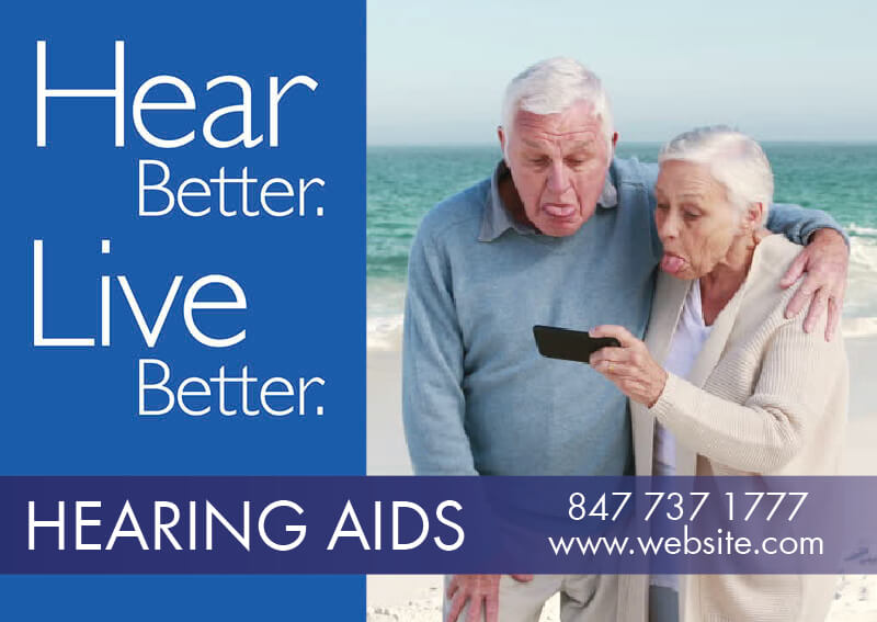 Hearing Aids Postcard