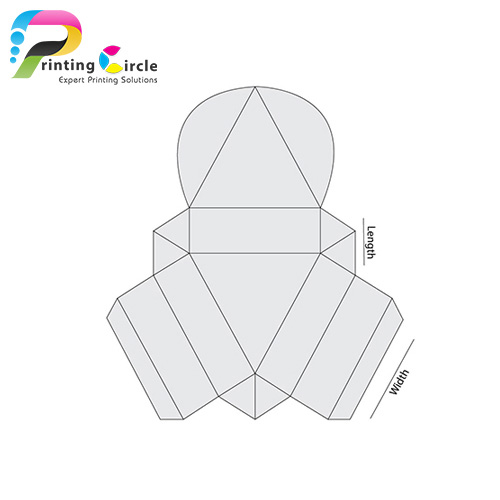 Triangular-Tray-and-Lid-Template